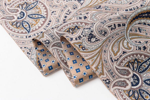 Silk Scarf For Suit, British Style Long Scarf, Business Silk Scarf Men, Luxury Silk Neck Scarf, Mens Spring Autumn Scarf, Formal Wear Silk Scarf, Silk Ascot For Men, Lightweight Silk Scarf Men-Grace Painting Crafts