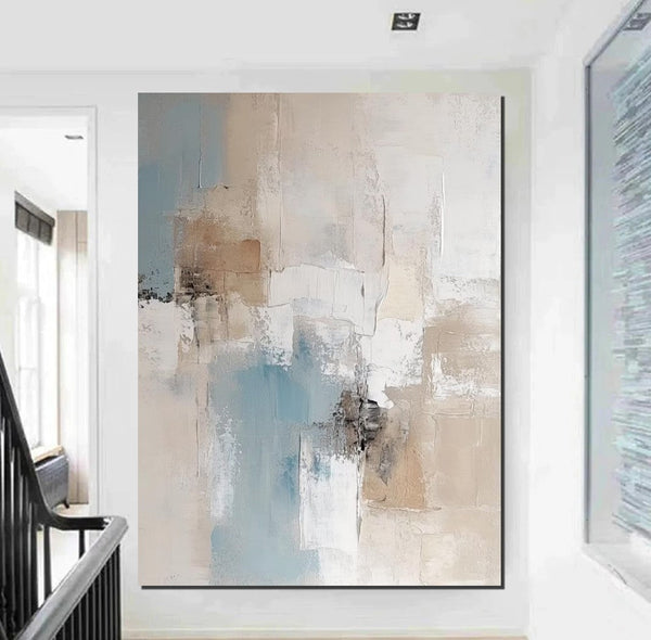 Bedroom Wall Art Ideas, Easy Painting Ideas for Living Room, Acrylic Painting on Canvas, Huge Canvas Paintings, Modern Abstract Wall Art, Large Painting for Sale-Grace Painting Crafts