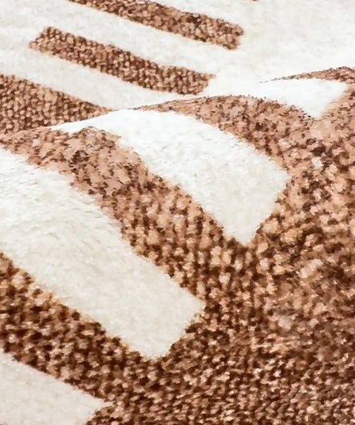 Modern Rugs under Dining Room Table, Mid Century Geometric Carpets, Abstract Modern Rugs for Living Room, Contemporary Modern Rugs Next to Bed-Grace Painting Crafts