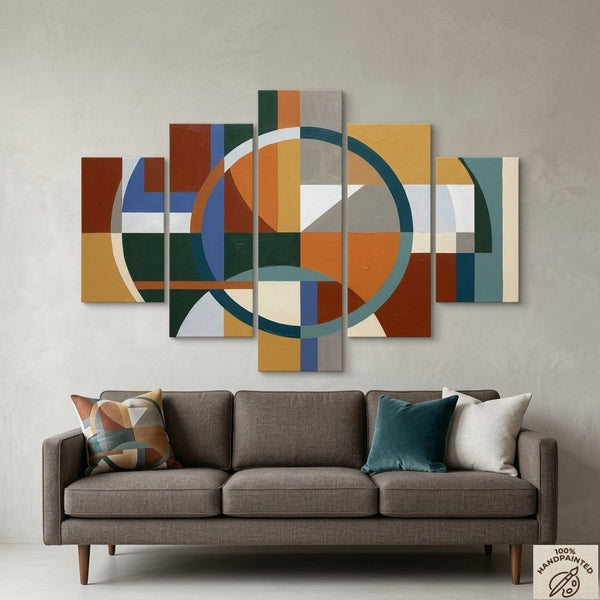 Acrylic Abstract Wall Art Paintings, Original Abstract Paintings, Modern Canvas Artwork for Living Room-Grace Painting Crafts