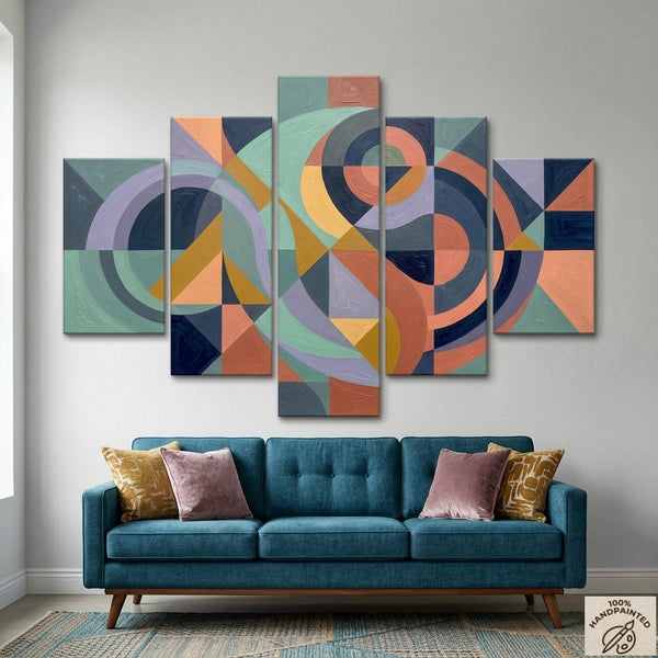 Original Abstract Paintings, Modern Canvas Artwork for Living Room, Large Abstract Wall Art Paintings-Grace Painting Crafts