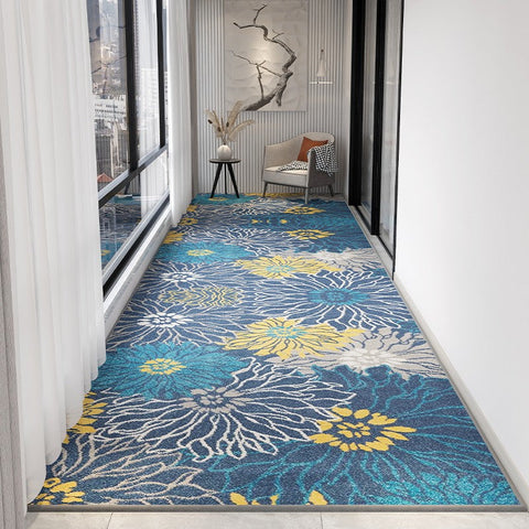 Simple Modern Long Hallway Runners, 20 Feet Entryway Runner Rug Ideas, 30 Feet Long Narrow Runner Rugs, Entrance Hallway Runners, Kitchen Runner Rugs-Grace Painting Crafts