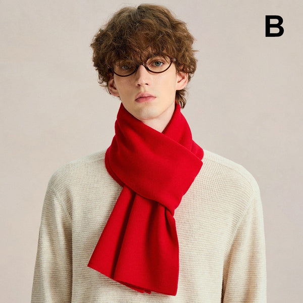 Soft Wool Winter Scarves for Men, Men's Wool Scarf Winter, Formal Men Scarf Styles, Casual Scarf for Men, Men's Winter Scarf, Business Wool Scarf for Gentleman-Grace Painting Crafts