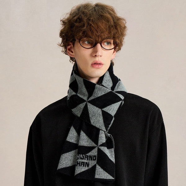 Winter Soft Wool Scarves for Men, Men's Winter Scarf, Business Wool Scarf for Gentleman, Formal Men Scarf Styles, Casual Scarf for Men, Men's Wool Scarf Winter-Grace Painting Crafts