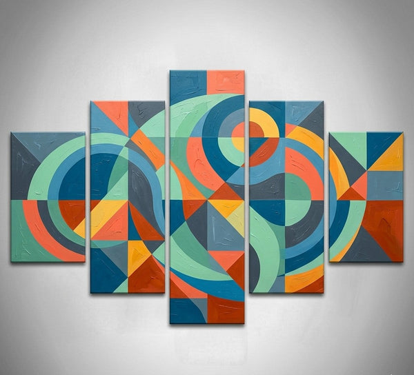Dining Room Modern Canvas Artwork, Original Abstract Paintings, Extra Large Abstract Wall Art Paintings