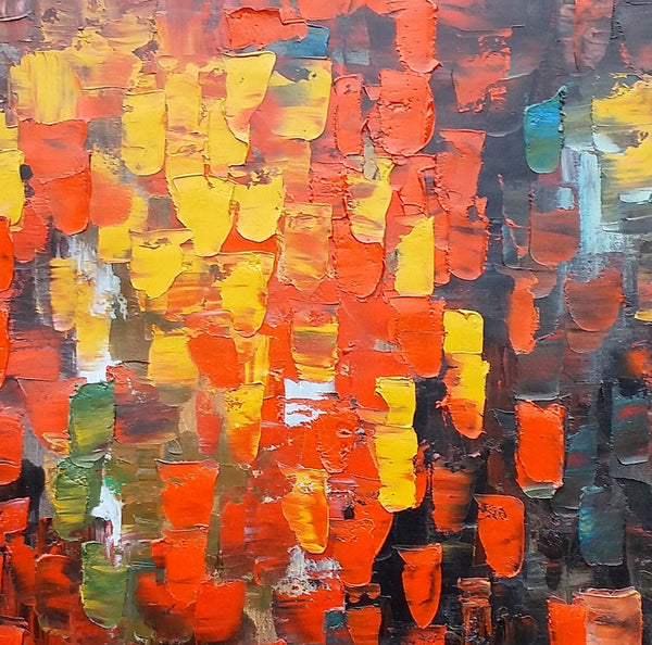 Canvas Art, Heavy Texture Painting, Wall Art, Modern Artwork, Custom Extra Large Painting-Grace Painting Crafts