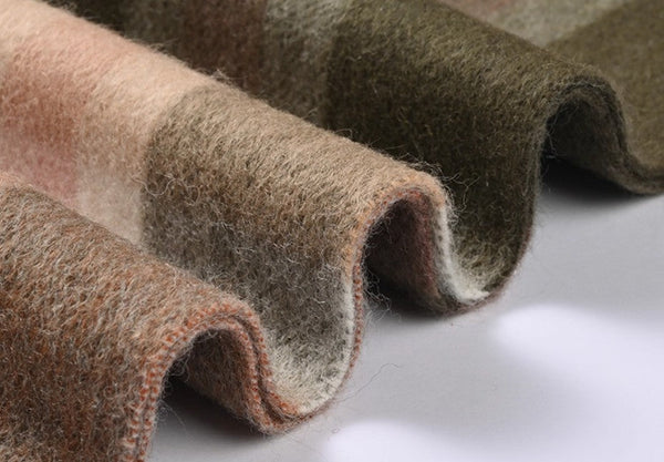 Warm Winter Scarf, Cold Weather Scarf, Soft Cashmere Scarf for Women, Checked Scarf Winter Wool Scarf, Elegant Wool Scarves, Holiday Scarf, Fashion Scarf, Christmas Gifts for Her-Grace Painting Crafts