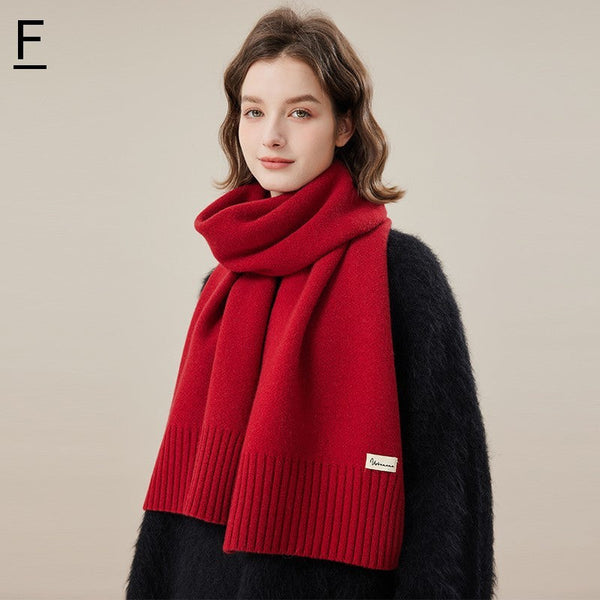 Fashion Designer Scarf, Cold Weather Scarf, Wool Scarf for Women, Casual Scarf for Women, Modern Winter Scarf, Soft Cashmere Scarf for Women-Grace Painting Crafts