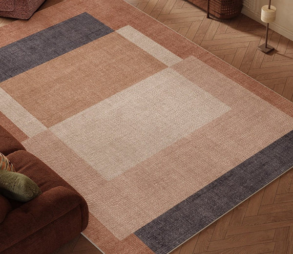Extra Large Modern Rugs under Dining Room Table, Mid Century Contemporary Modern Rugs, Abstract Modern Rugs for Living Room, Contemporary Geometric Carpets-Grace Painting Crafts