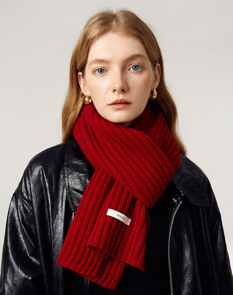 Unique Birthday Gift for Girl, Modern Wool Scarf for Women, Casual Scarf for Women, Winter Wool Scarf, Cold Weather Scarves, Soft Wool Scarf for Women-Grace Painting Crafts