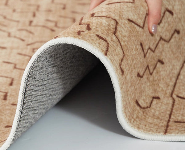 Modern Rugs for Dining Room, Bedroom Modern Rugs, Abstract Geometric Modern Rugs, Contemporary Modern Rugs for Living Room-Grace Painting Crafts