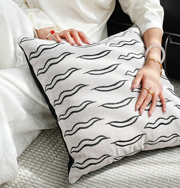 Large Modern Sofa Pillows, Modern Sofa Pillows, Modern Pillows for Living Room, Decorative Modern Pillows for Couch, Contemporary Throw Pillows-Grace Painting Crafts