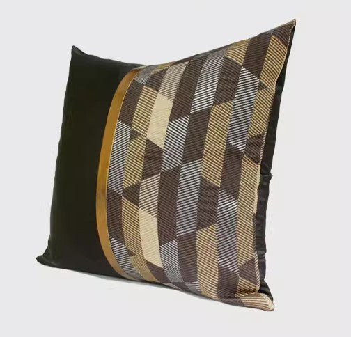 Modern Pillows for Living Room, Black Decorative Modern Pillows for Couch, Modern Sofa Pillows Covers, Modern Sofa Cushion-Grace Painting Crafts