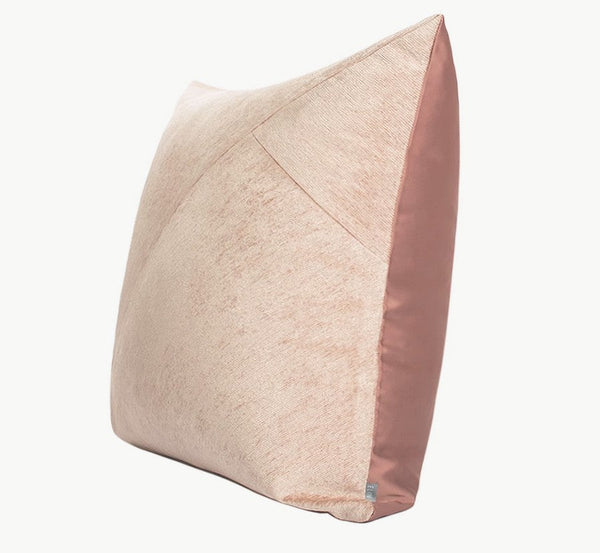 Pink Modern Sofa Throw Pillows, Large Decorative Throw Pillows for Couch, Abstract Contemporary Throw Pillow for Living Room-Grace Painting Crafts