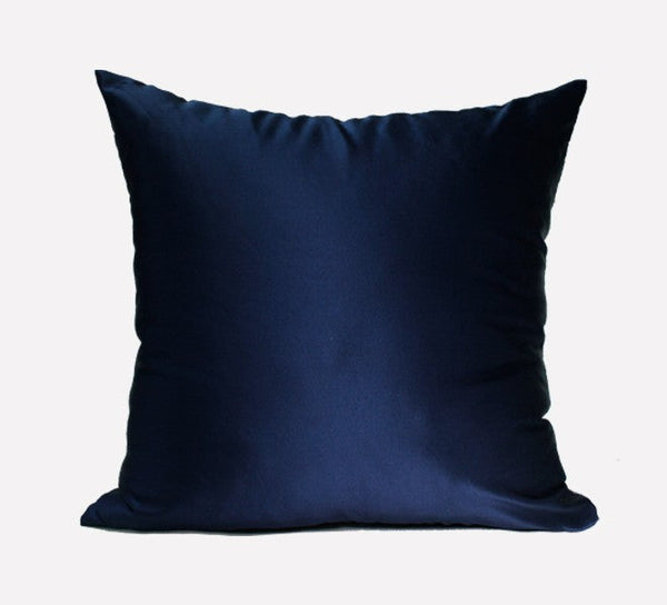 Large Square Pillows, Blue Decorative Modern Throw Pillow for Couch, Modern Sofa Pillows, Simple Modern Throw Pillows for Couch-Grace Painting Crafts