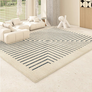 Runner Rugs Next to Bed, Contemporary Rugs for Living Room, Bathroom Runner Rugs, Bohemian Stripe Floor Carpets, Large Modern Rugs for Dining Room-Grace Painting Crafts