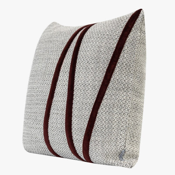 Light Gray Contemporary Throw Pillow for Living Room, Simple Modern Sofa Throw Pillows, Modern Decorative Throw Pillows for Couch-Grace Painting Crafts