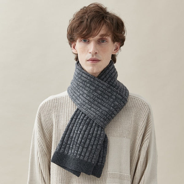 Pure Wool Scarf, Modern Fashion Scarf, Formal Men Scarf Styles, Casual Scarf Men, Business Wool Scarf for Gentleman, Men's Winter Scarf, Men's Wool Scarf Winter-Grace Painting Crafts