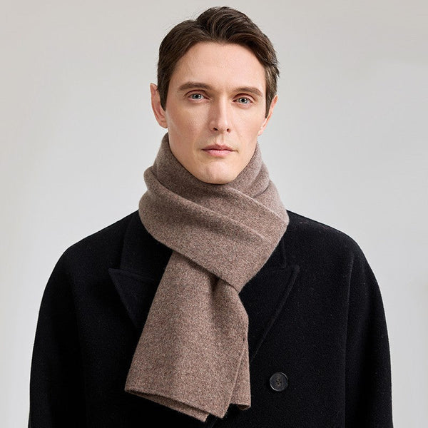 Formal Men Scarf Styles, Casual Scarf Men, Modern Fashion Scarf, Thick Wool Scarf, Men's Winter Scarf, Men's Wool Scarf Winter, Business Wool Scarf for Gentleman-Grace Painting Crafts