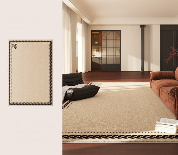 Abstract Modern Rugs for Bedroom, Simple Large Modern Rugs for Living Room, Contemporary Geometric Modern Rugs,Modern Rugs for Dining Room-Grace Painting Crafts