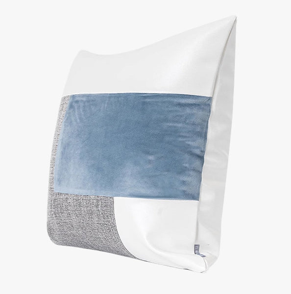 Sky Blue Abstract Contemporary Throw Pillow for Living Room, Modern Sofa Throw Pillows, Large Decorative Throw Pillows for Couch-Grace Painting Crafts