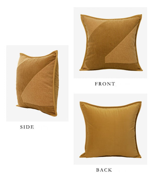 Modern Throw Pillow for Interior Design, Simple Decorative Throw Pillows, Large Modern Throw Pillows for Couch, Contemporary Modern Sofa Pillows-Grace Painting Crafts