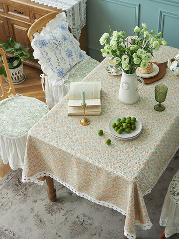 Modern Tablecloth for Home Decoration, Large Square Tablecloth for Round Table, Extra Large Rectangle Tablecloth for Dining Room Table-Grace Painting Crafts