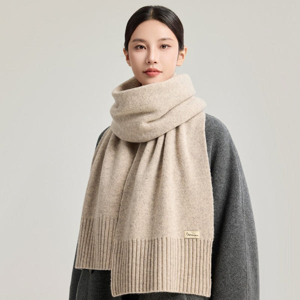 Modern Wool Scarf for Women, Soft Cashmere Scarf for Women, Casual Scarf for Women, Cold Weather Scarf, Fashion Designer Scarf, Winter Scarf-Grace Painting Crafts