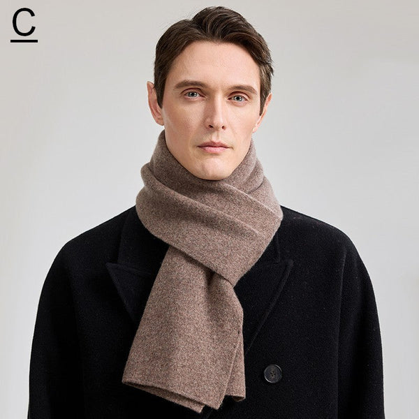 Formal Men Scarf Styles, Casual Scarf Men, Modern Fashion Scarf, Thick Wool Scarf, Men's Winter Scarf, Men's Wool Scarf Winter, Business Wool Scarf for Gentleman-Grace Painting Crafts