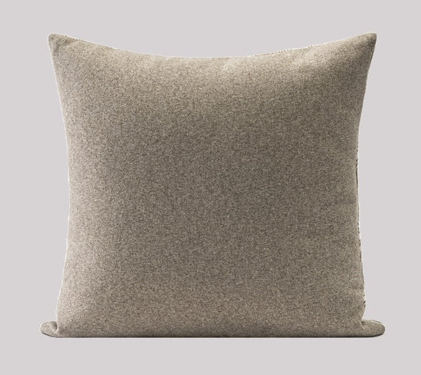 Large Contemporary Throw Pillow for Interior Design, Abstract Decorative Throw Pillows, Geometric Square Modern Throw Pillows for Couch-Grace Painting Crafts