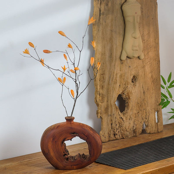 Magnolia Long Twigs, Natural Decorations, Dried Magnolia Branch, Flower Arrangement, Handmade Artificial Flower, Natural Dried Branches-Grace Painting Crafts