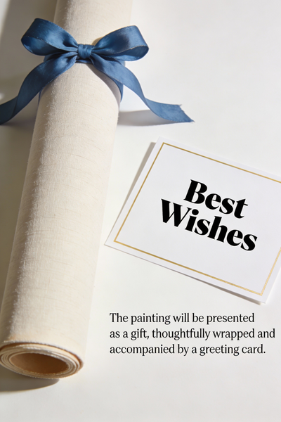 Small Wall Paintings, Autumn Woods, A Luminous Forest Landscape, Small Oil Paintings on Canvas, Original Artwork Small Paintings, Hand Painted Canvas Art, Heavy Texture Oil Paintings-Grace Painting Crafts