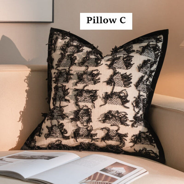 Large Decorative Throw Pillows, Decorative Pillow Arrangement Ideas for Couch, Modern Decorative Pillows for Living Room, Decorative Pillow Covers-Grace Painting Crafts