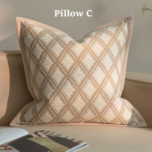 Living Room Decorative Throw Pillows, Modern Decorative Pillow Cover, Decorative Pillow Arrangement Ideas for Couch, Modern Sofa Pillows-Grace Painting Crafts