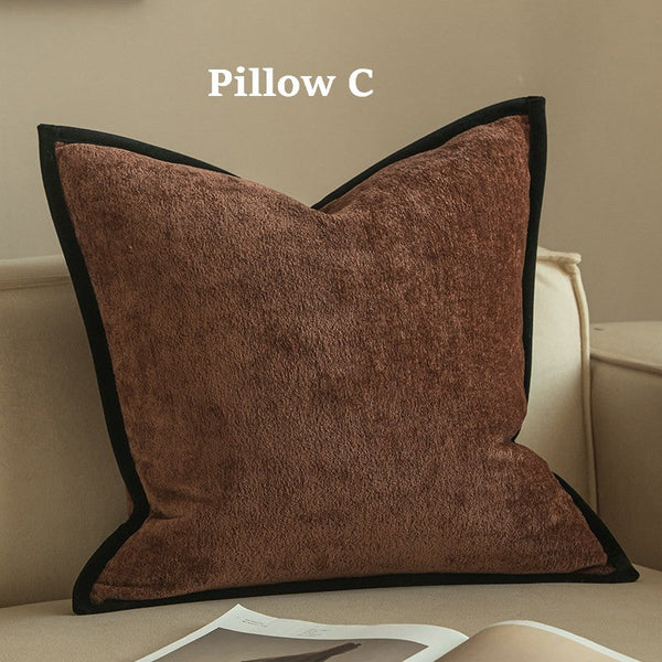 Decorative Pillow Arrangement Ideas for Couch, Large Decorative Throw Pillows, Decorative Pillows for Living Room, Modern Decorative Pillow Covers-Grace Painting Crafts