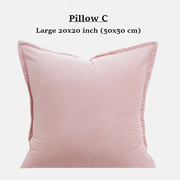 Decorative Pillows for Bed, Living Room Decorative Pillows, Modern Decorative Cushions, Decorative Pillow Arrangement Ideas for Interior Design, Embroidered Floral Bird Pattern Pillow Covers-Grace Painting Crafts