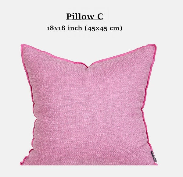 Unique Decorative Pillow Arrangement Ideas for Couch, Modern Decorative Cushion Covers, Decorative Pillows for Living Room, Large Decorative Pillows for Interior Design-Grace Painting Crafts
