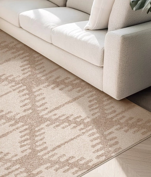 Abstract Modern Rugs for Living Room, Extra Large Modern Rugs under Dining Room Table, Contemporary Geometric Carpets, Contemporary Modern Rugs-Grace Painting Crafts