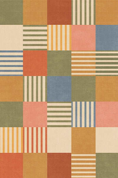 Living Room Modern Rugs, Modern Living Room Rug Placement Ideas, Contemporary Geometric Rugs for Bedroom, Colorful Carpets for Apartment
