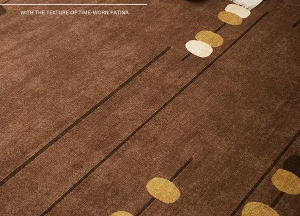 Living Room Modern Rug Ideas, Mid Century Modern Rugs for Bedroom, Large Contemporary Area Rugs for Dining Room-Grace Painting Crafts