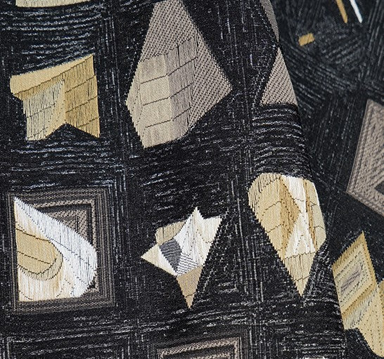 Abstract Black Decorative Throw Pillows, Geometric Contemporary Square Modern Throw Pillows for Couch, Large Simple Throw Pillow for Interior Design-Grace Painting Crafts