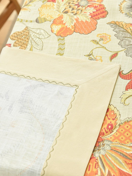 Extra Large Rectangle Tablecloth for Dining Room Table, Country Farmhouse Tablecloth, Square Tablecloth for Round Table, Rustic Table Covers for Kitchen-Grace Painting Crafts