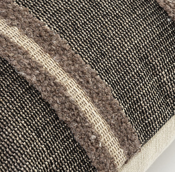 Contemporary Throw Pillow for Living Room, Large Abstract Throw Pillows for Couch, Modern Sofa Throw Pillows, Modern Square Pillows-Grace Painting Crafts