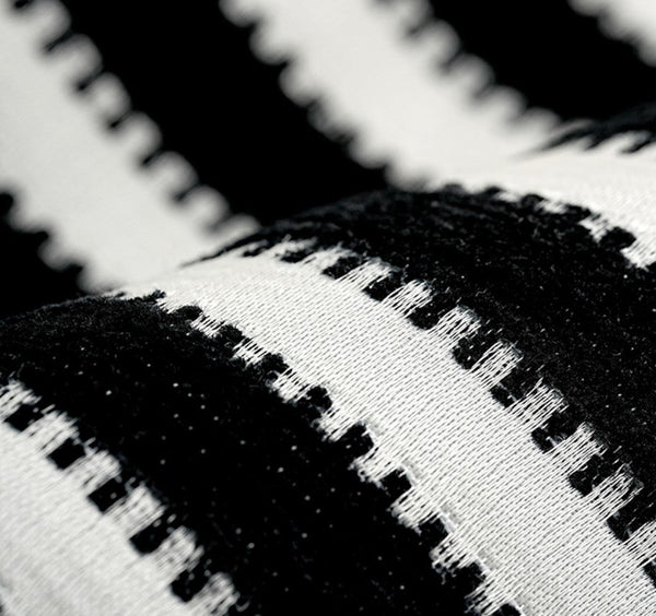 Modern Pillows for Couch, Black and White Stripe Modern Pillows, Decorative Throw Pillows for Living Room, Modern Sofa Pillows-Grace Painting Crafts