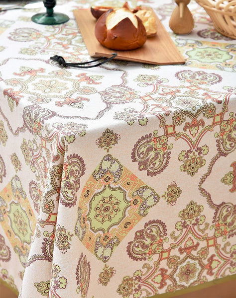 Large Rectangle Tablecloth for Dining Room Table, Rectangular Table Covers for Kitchen, Square Tablecloth for Coffee Table, Farmhouse Table Cloth, Wedding Tablecloth-Grace Painting Crafts