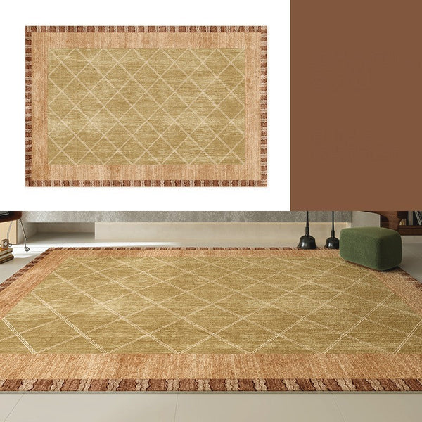 Modern Rugs for Living Room, Geometric Modern Rug Ideas for Living Room, Mid Century Contemporary Area Rugs