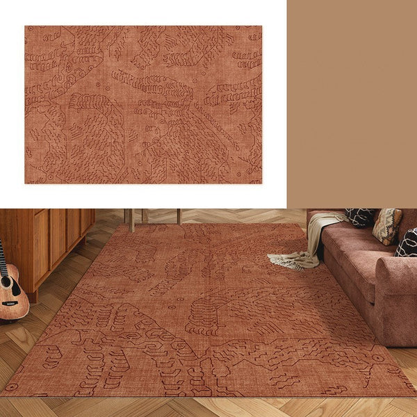 Contemporary Modern Rugs Next to Bed, Modern Rugs for Living Room, Modern Rugs under Dining Room Table, Geometric Modern Carpets for Office