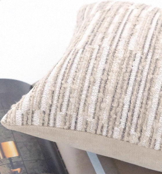 Luxury Modern Sofa Pillows, Large Square Pillows, Decorative Throw Pillows for Couch, Decorative Pillows for Living Room, Modern Throw Pillows-Grace Painting Crafts