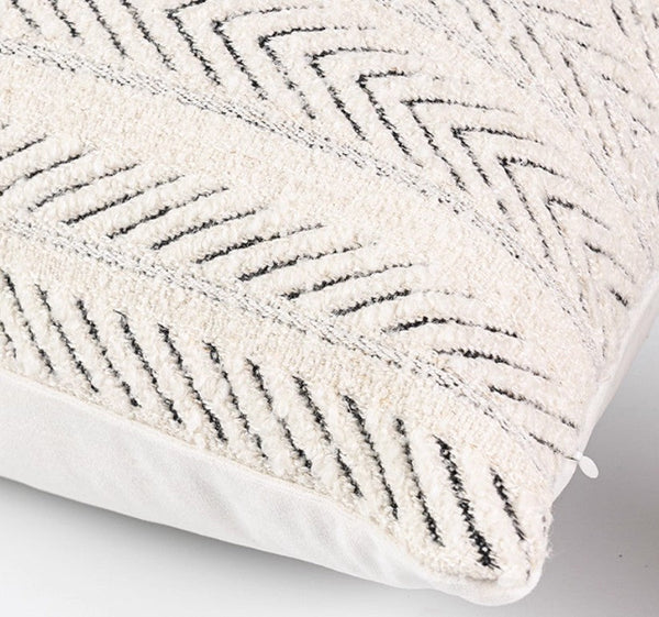 Extra Large Decorative Pillows for Couch, Modern Sofa Pillows, Contemporary Throw Pillows for Living Room, Modern Square Pillows-Grace Painting Crafts