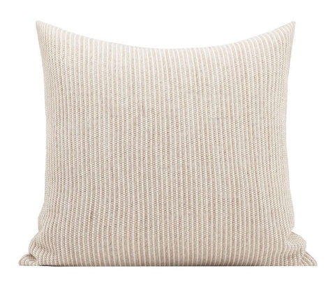 Contemporary Light Brown Modern Sofa Pillows, Large Square Modern Throw Pillows for Couch, Simple Decorative Throw Pillows, Large Throw Pillow for Interior Design-Grace Painting Crafts